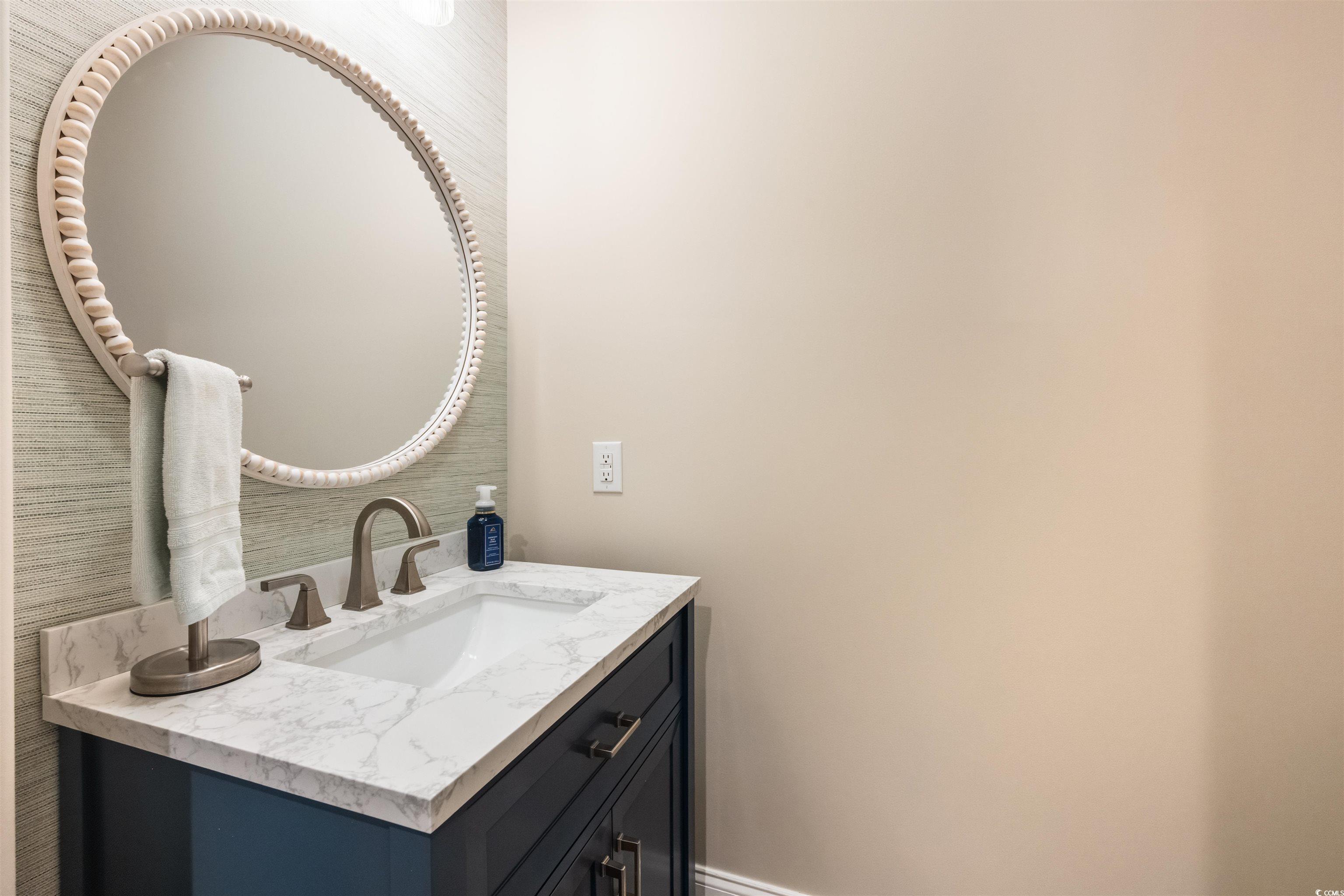 2073 Timmerman Road Myrtle Beach, SC 29588 - Photo 18 of 34 Half Bathroom featuring vanity