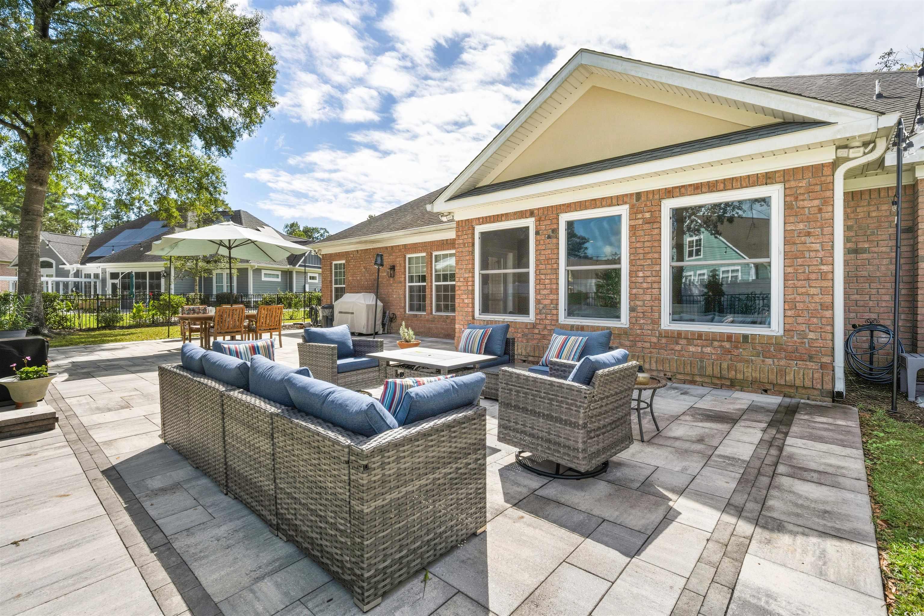 2073 Timmerman Road Myrtle Beach, SC 29588 - Photo 22 of 34 View of patio / terrace featuring an outdoor hangout area and a grill