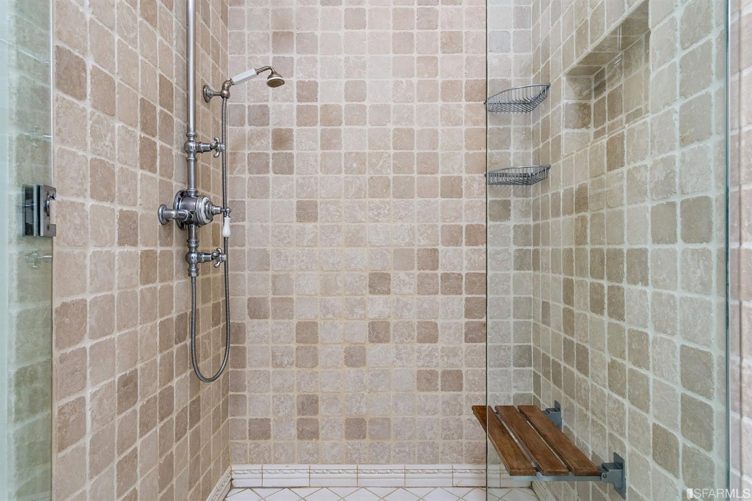 135 Sea Cliff Avenue San Francisco, CA 94121 - Photo 35 of 69 a bathroom with a shower