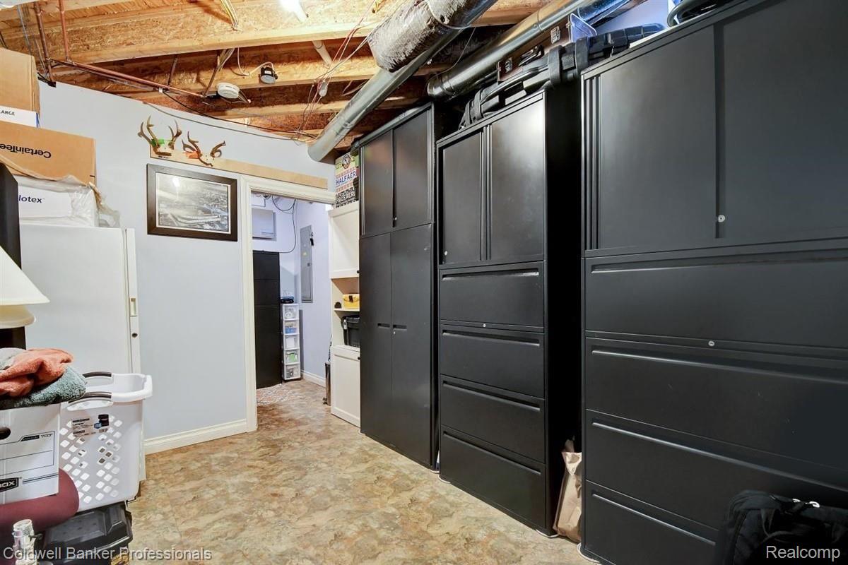 4420 Blood Road Metamora, MI 48455 - Photo 25 of 32 Storage area - basement