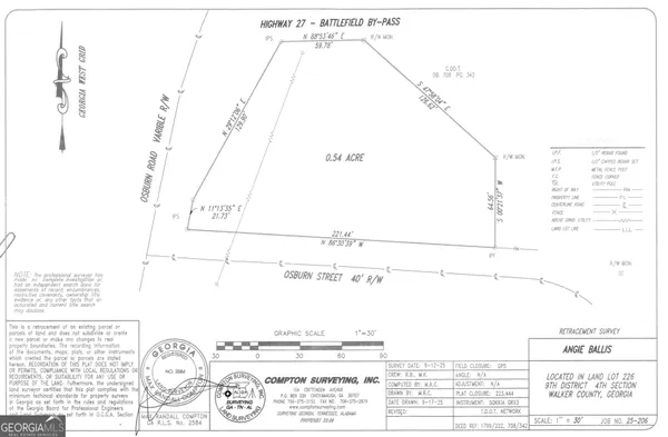 $300,000 | 0 Osburn Road, Chickamauga, GA 30707