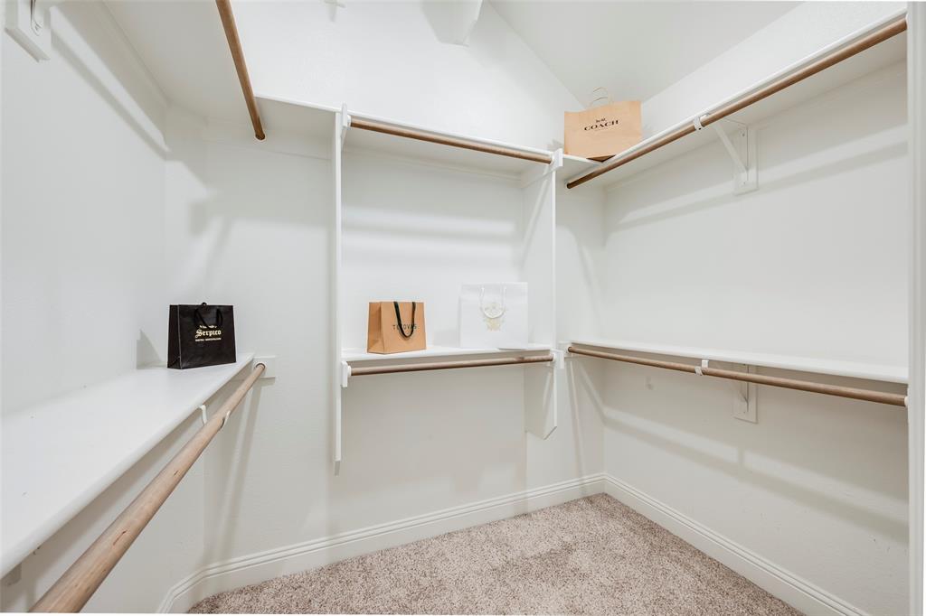 14304 Spitfire Trail Fort Worth, TX 76262 - Photo 25 of 31 a view of an empty walk in closet