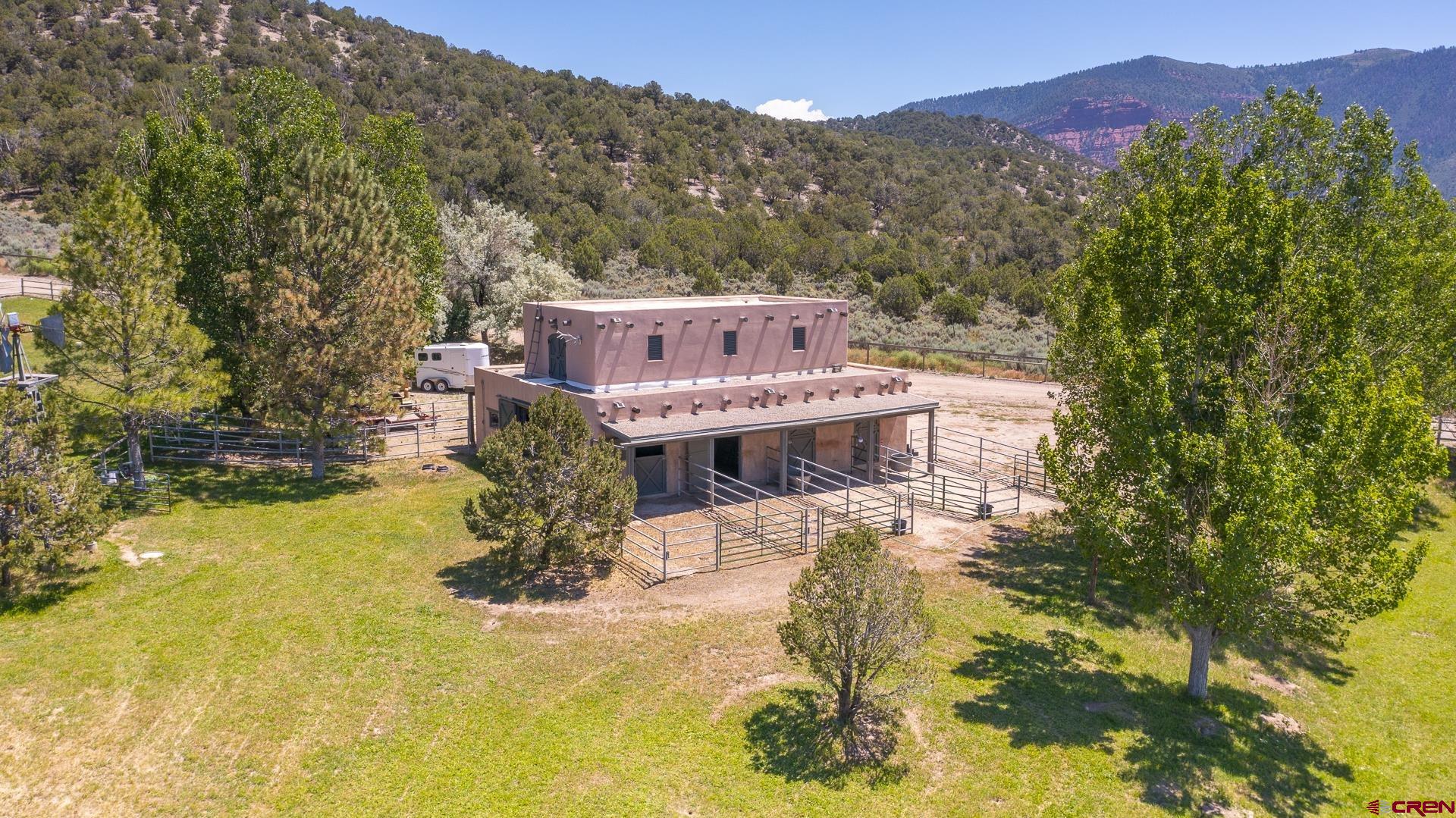 2000 Castle Peak Ranch Road Eagle, CO 81631 - Photo 5 of 35 a view of a swimming pool with a mountain