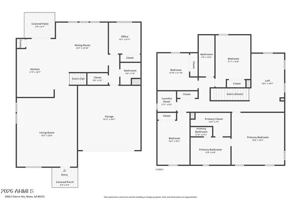 $580,000 | 2942 South Sierra Heights, Mesa, AZ 85212