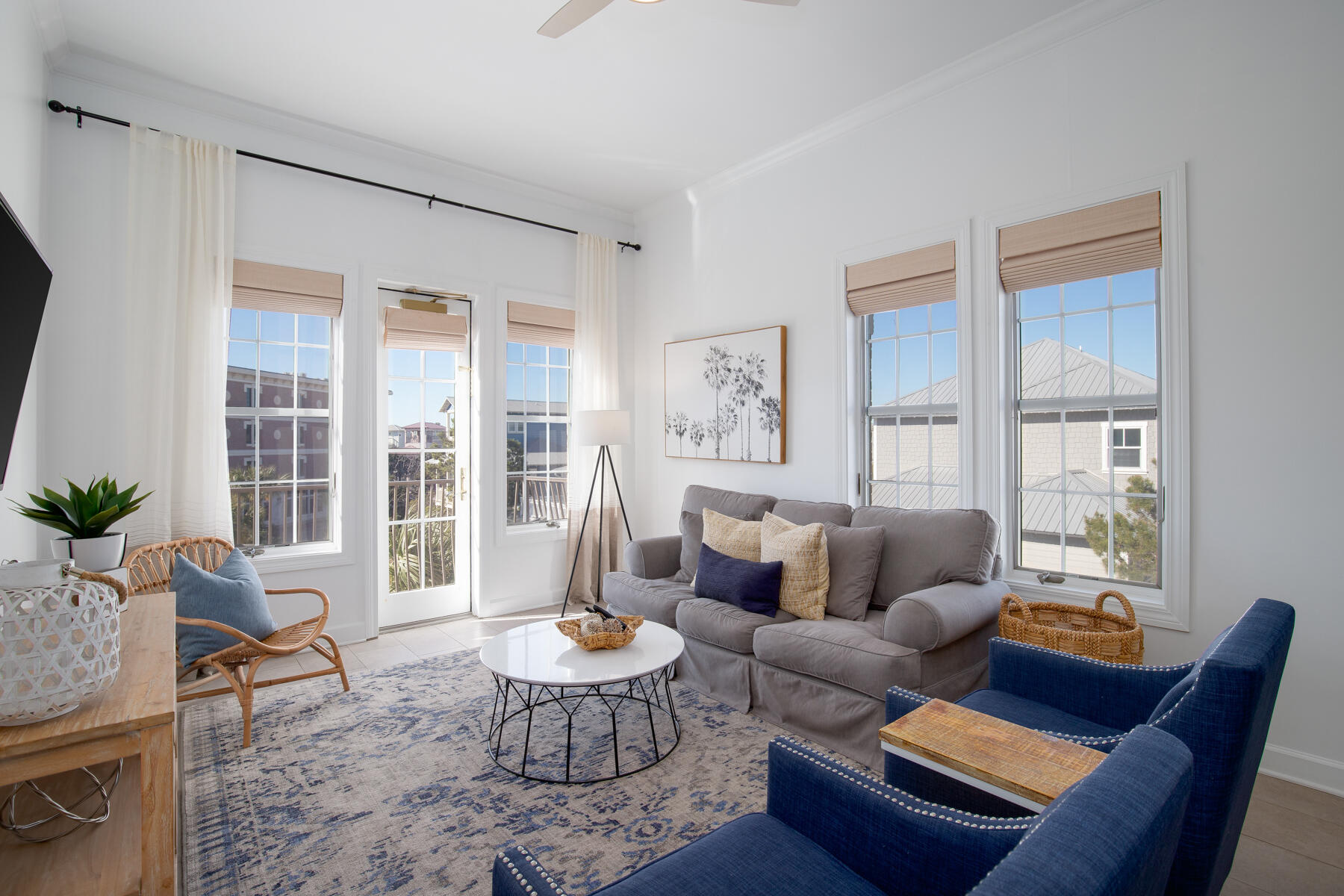 10343 East County Highway 30A, Unit 330 Inlet Beach, FL 32413 - Photo 2 of 30 a living room with furniture and a large window