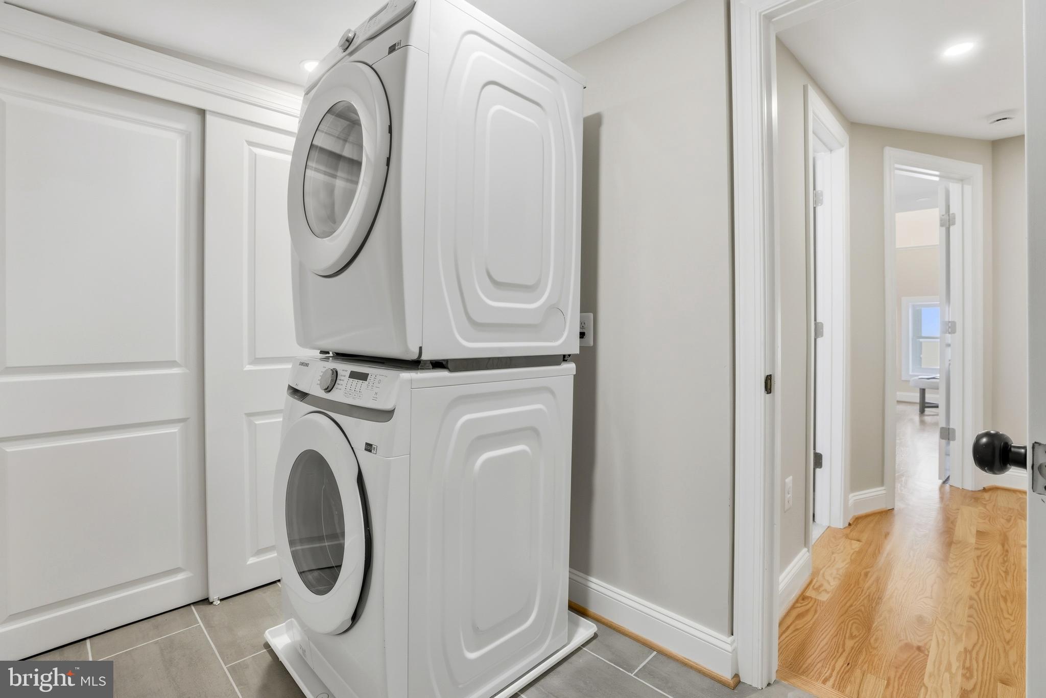 910 Westminster Street Northwest Washington, DC 20001 - Photo 42 of 66 a utility room with dryer and washer