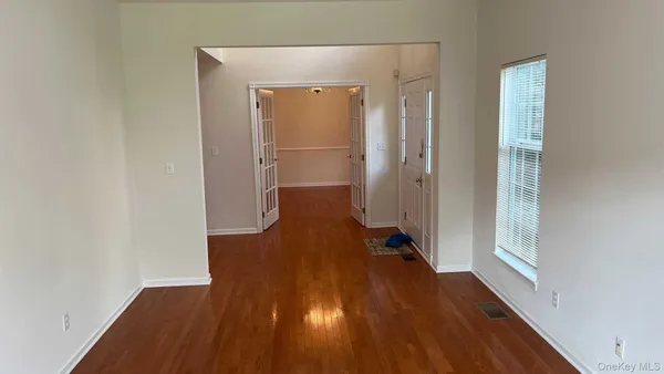 wooden floor in a gallery