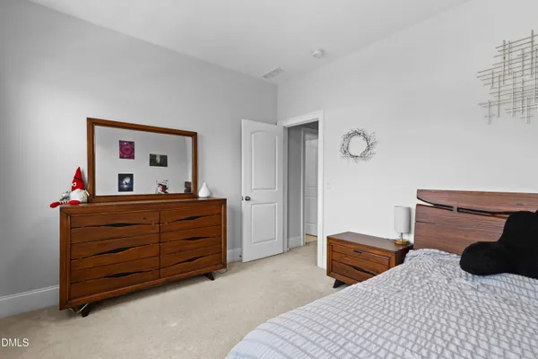 a view of a hallway with workspace