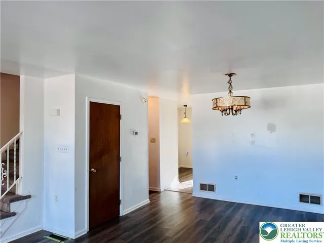 wooden floor in an empty room