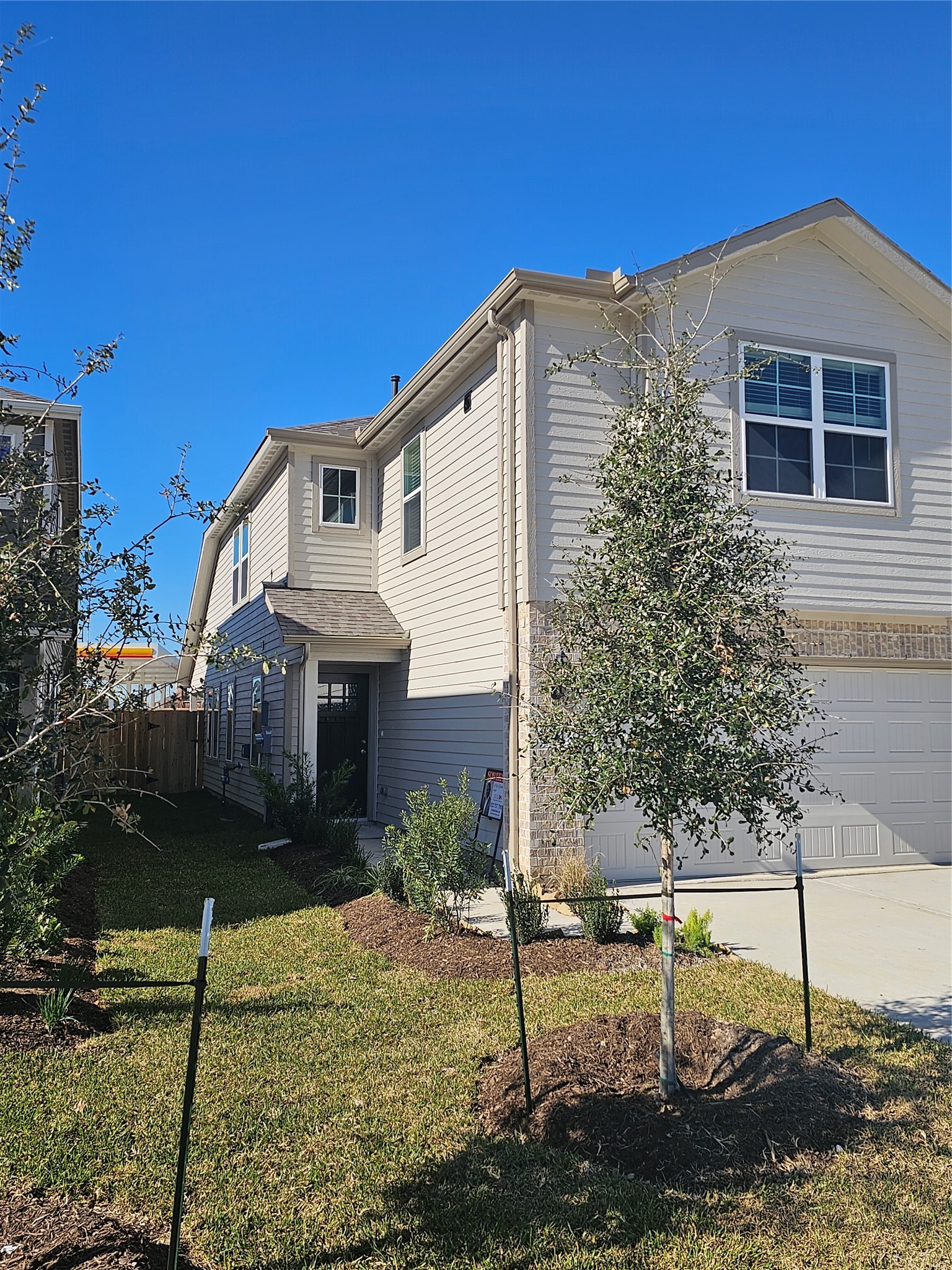 5207 Shallowhurst Lane Katy, TX 77449 - Photo 8 of 27 a front view of a house with garden