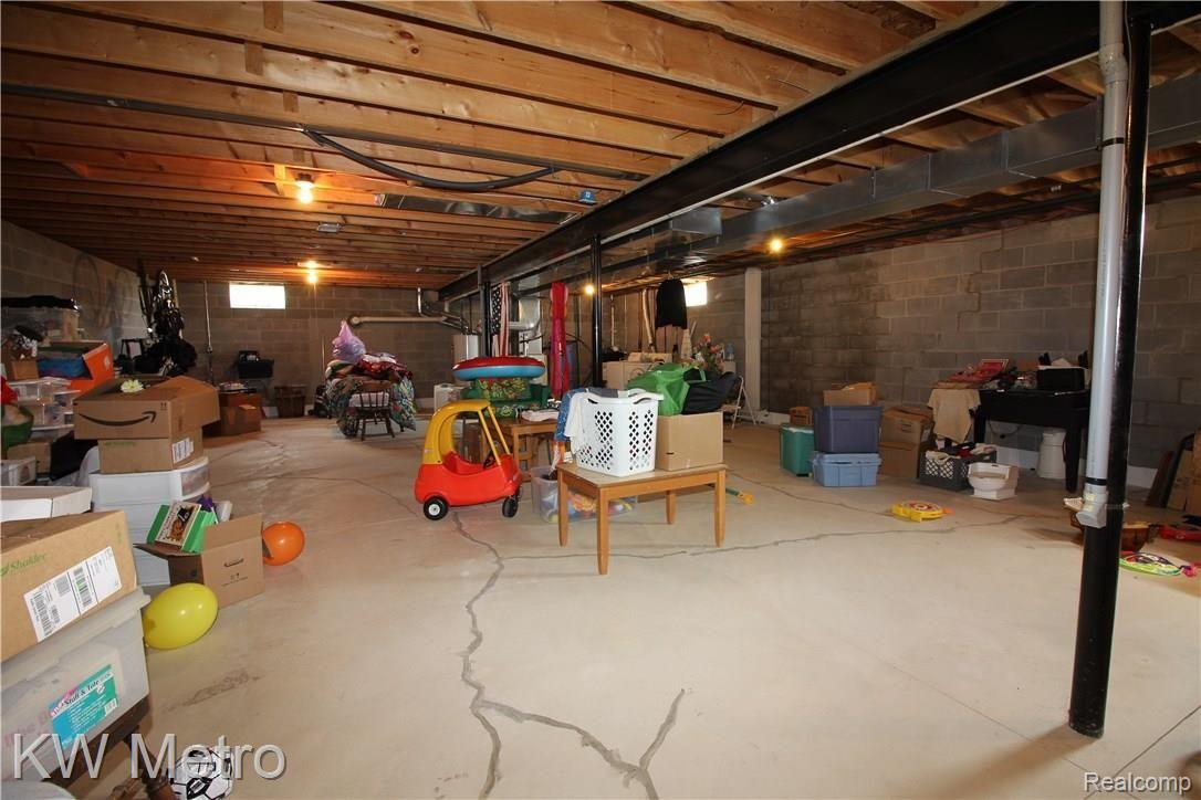 900 Miller Road Memphis, MI 48041 - Photo 24 of 28 Basement