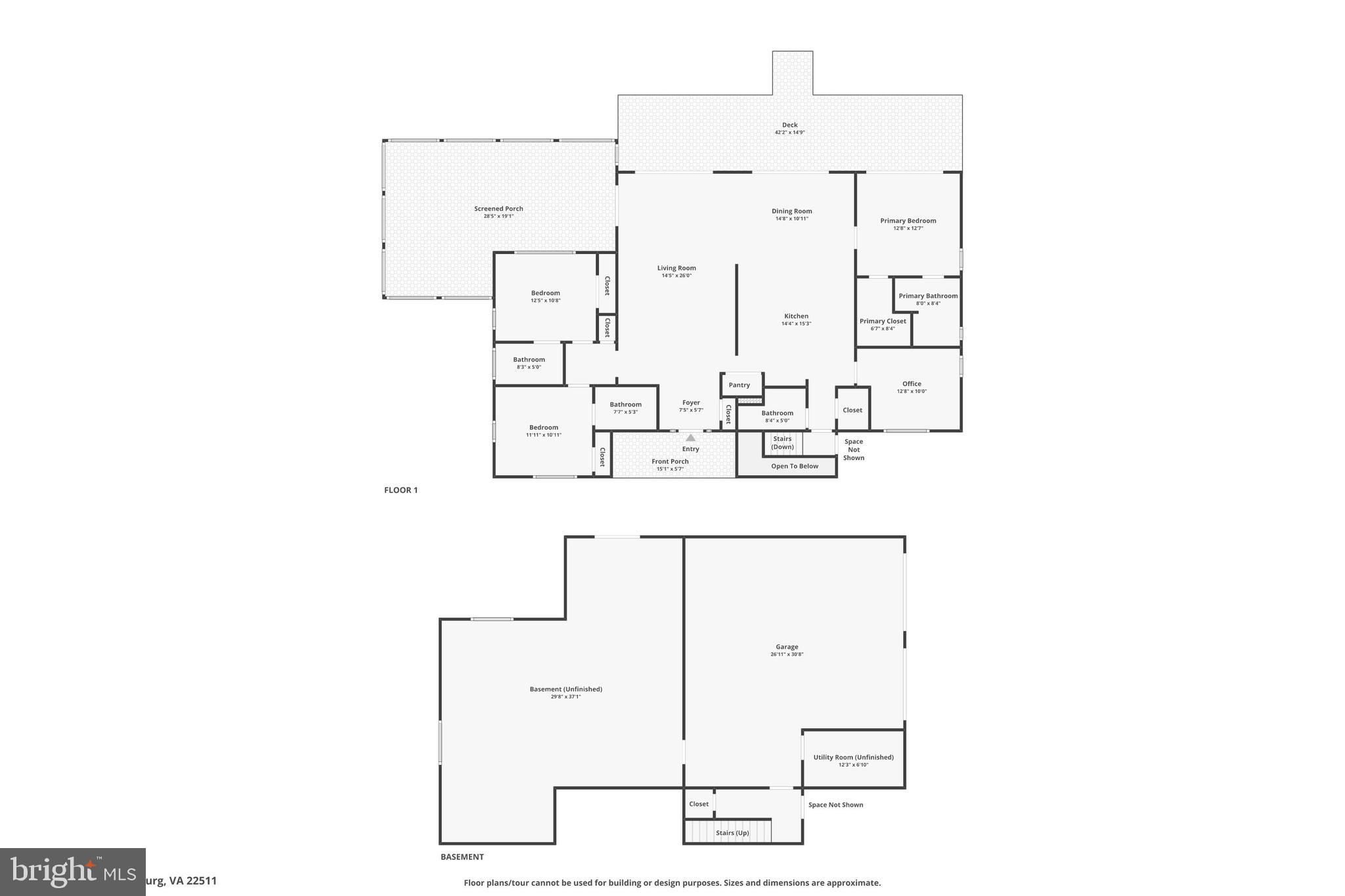 1469 Cowart Road Lottsburg, VA 22511 - Photo 54 of 54 a picture of floor plan