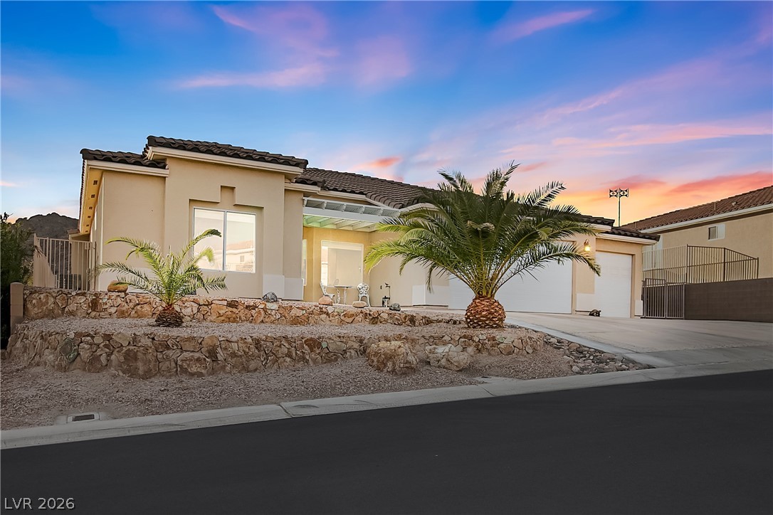 Alternate angle of the front of the home.