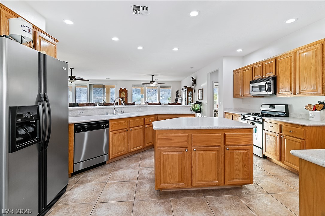 3505 Cottage Meadow Way Laughlin, NV 89029 - Photo 14 of 98 Kitchen has a stainless steel dishwasher as well.