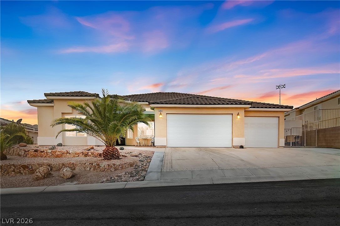 3505 Cottage Meadow Way Laughlin, NV 89029 - Photo 2 of 98 Front face of the home.