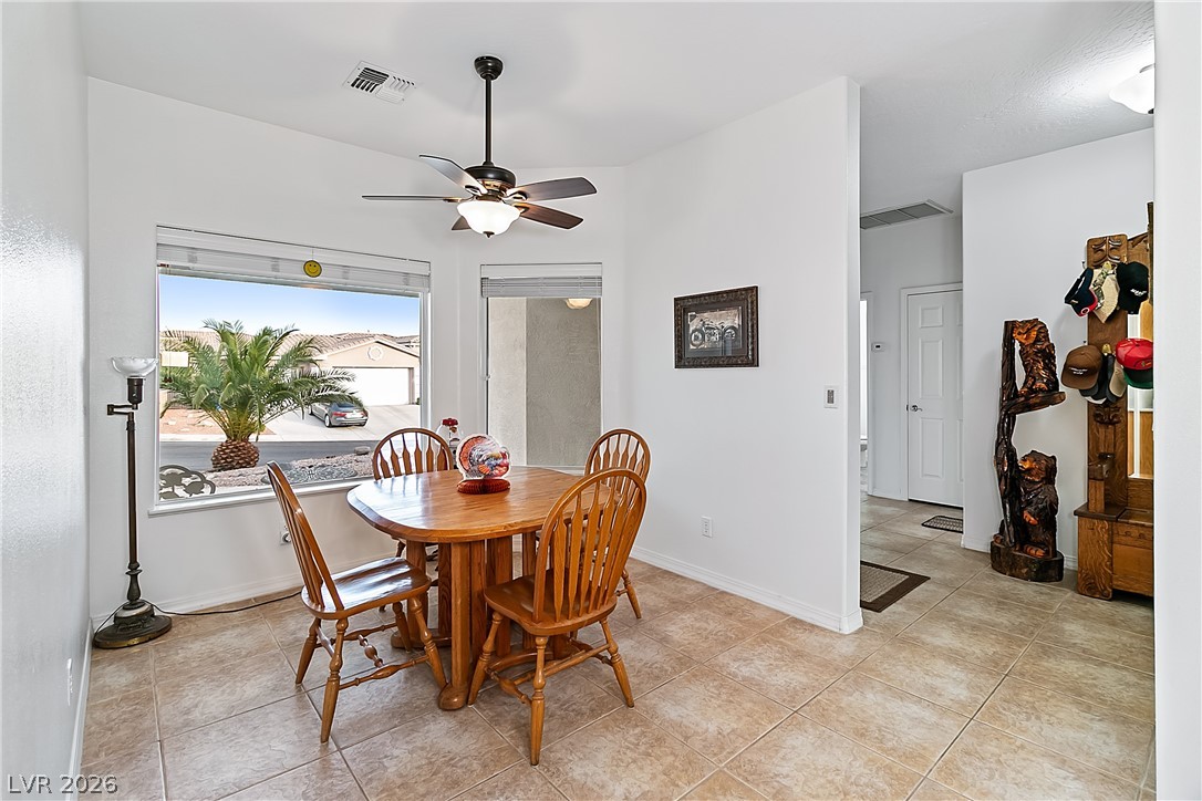 3505 Cottage Meadow Way Laughlin, NV 89029 - Photo 21 of 98 In the back of the Kitchen space is a breakfast nook/area.