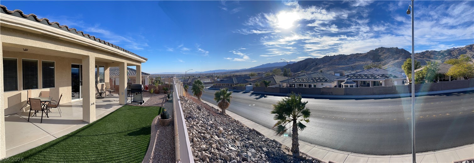 3505 Cottage Meadow Way Laughlin, NV 89029 - Photo 98 of 98 Panoramic view from the back of the Home.
