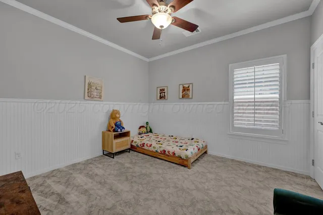 a bathroom with a sink vanity and mirror