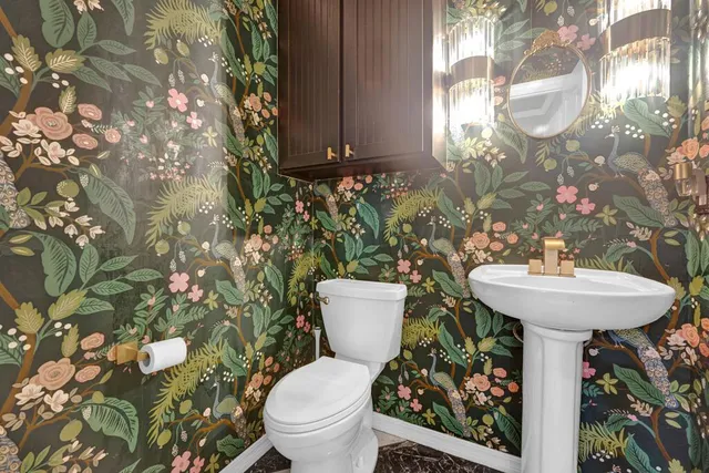 a room with storage and utility