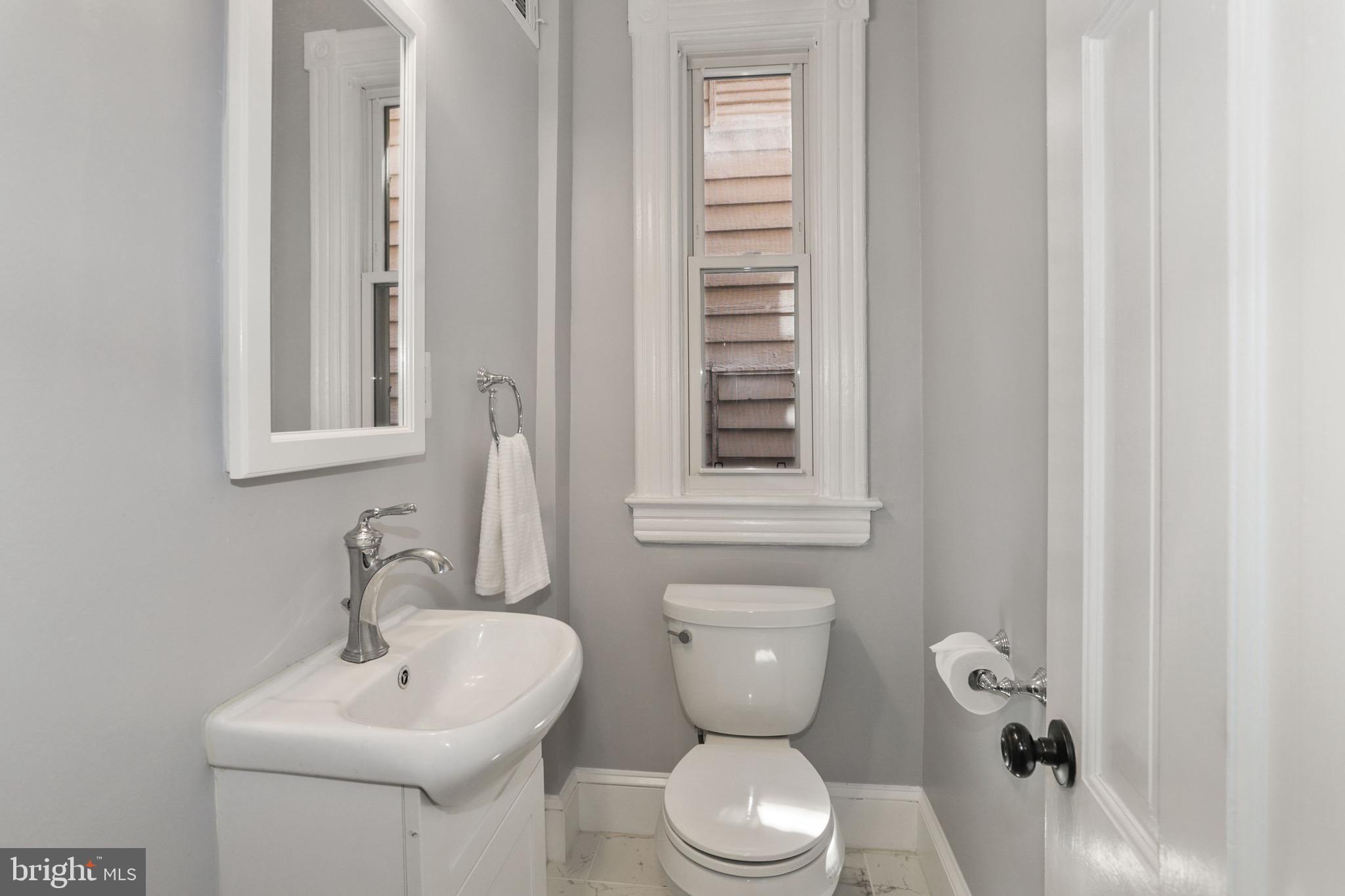 549 4th Street Southeast Washington, DC 20003 - Photo 12 of 33 Renovated Half Bath