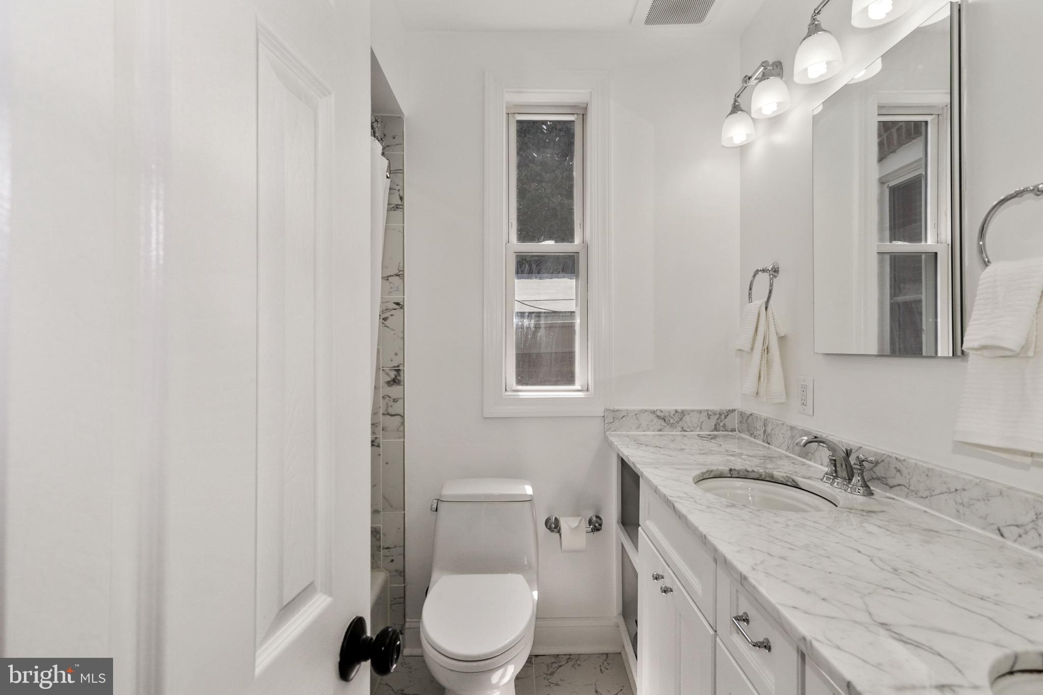 549 4th Street Southeast Washington, DC 20003 - Photo 15 of 33 Renovated Full Bath w/ Double Vanities