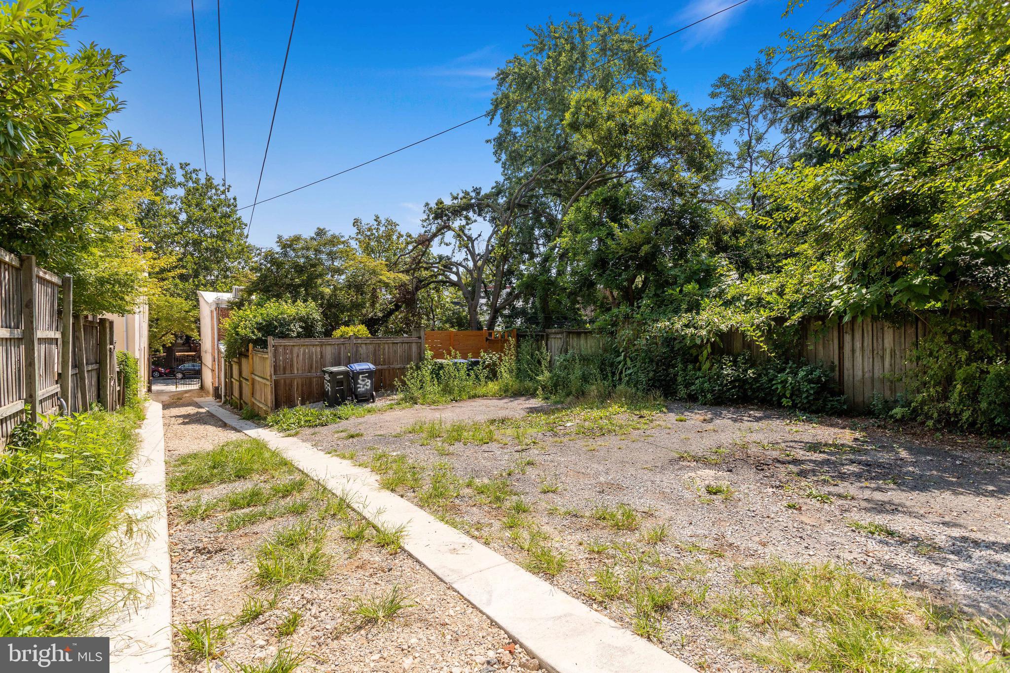 549 4th Street Southeast Washington, DC 20003 - Photo 33 of 33 Now Paved Off Street Parking Space Conveys