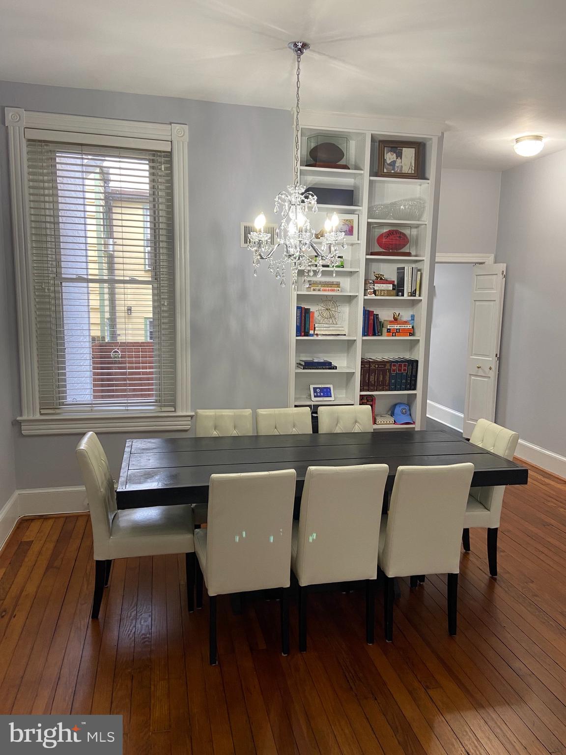 549 4th Street Southeast Washington, DC 20003 - Photo 8 of 33 Dining Room w/ New Chandelier