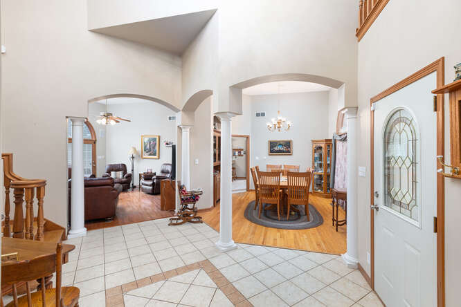 2658 East 1559th Road Ottawa, IL 61350 - Photo 17 of 53 a view of living room with furniture and fireplace