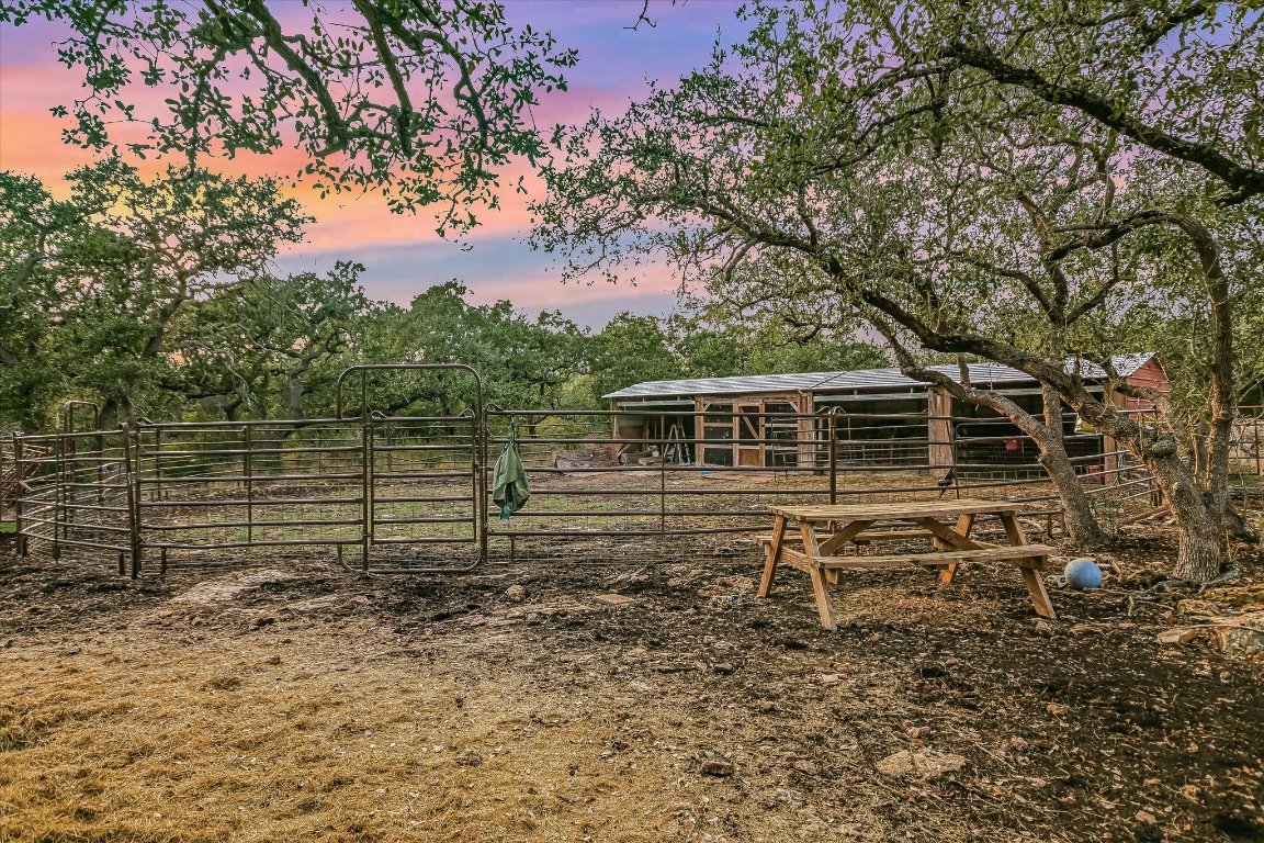 8305 Ozark Drive San Marcos, TX 78666 - Photo 29 of 34 a backyard of a house with lots of green space