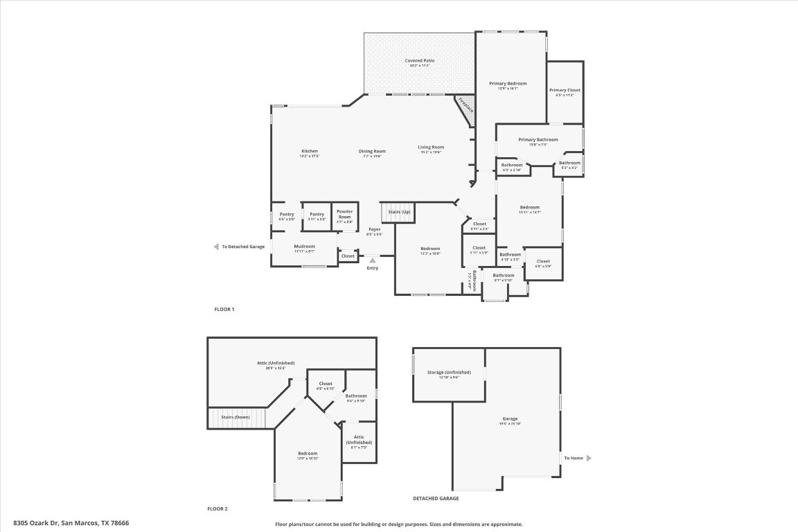8305 Ozark Drive San Marcos, TX 78666 - Photo 31 of 34 a picture of floor plan