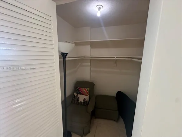 a view of storage and utility room