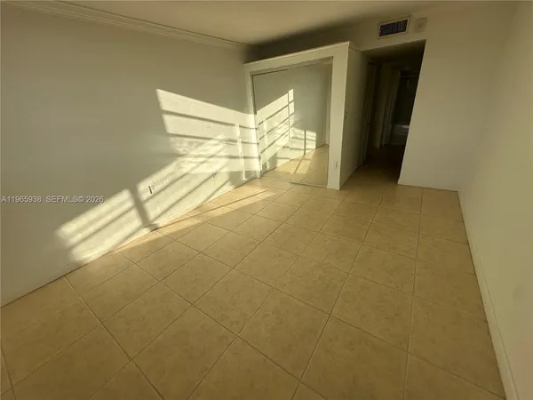 a view of empty room