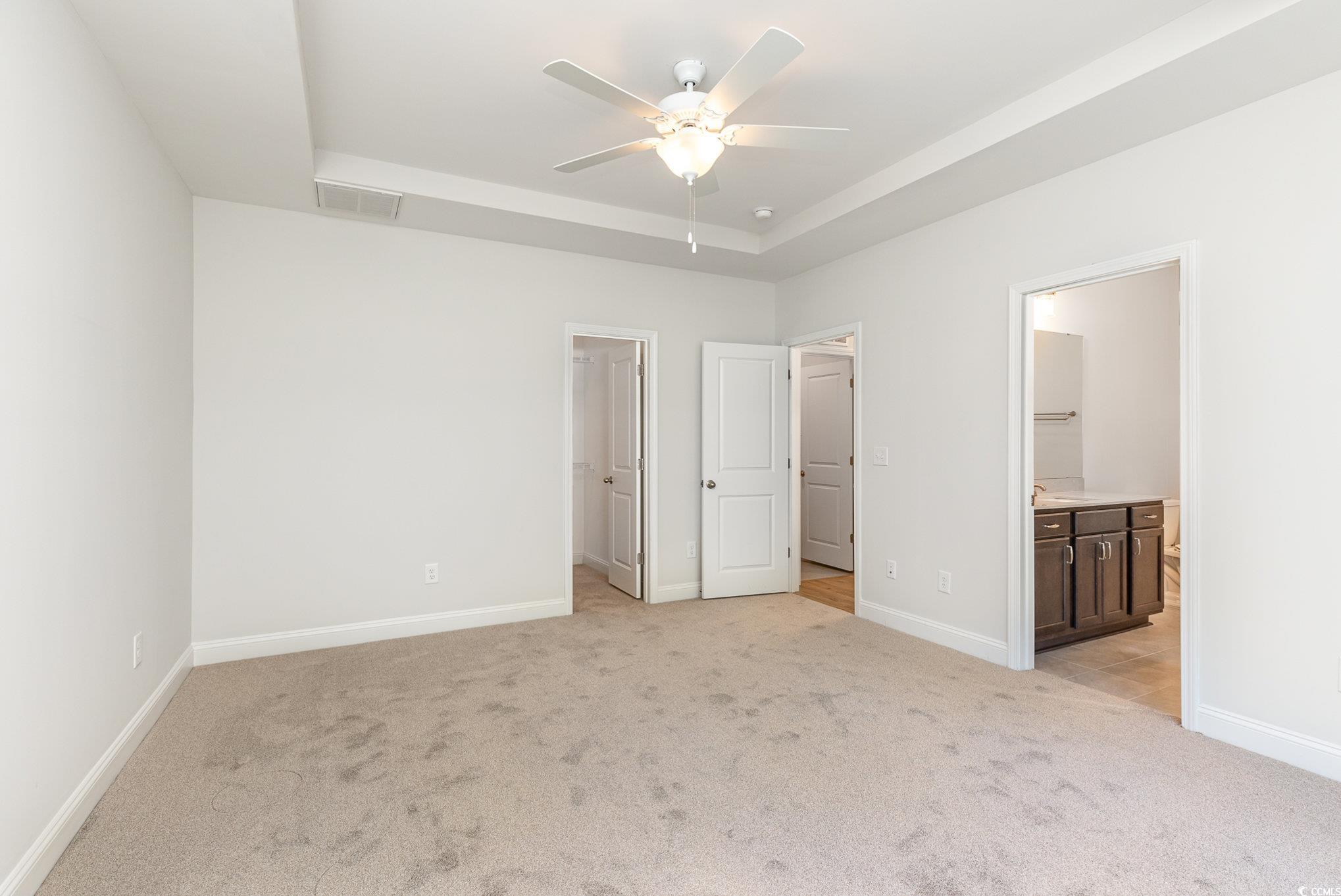 1438 Perch Place Longs, SC 29568 - Photo 16 of 39 Unfurnished bedroom featuring a closet, ceiling fa