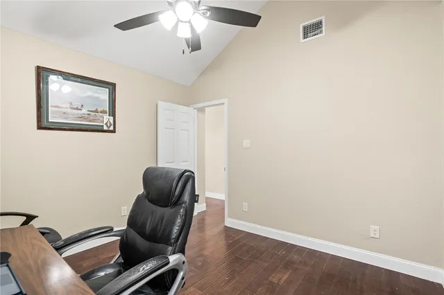 a room with furniture and air conditioner