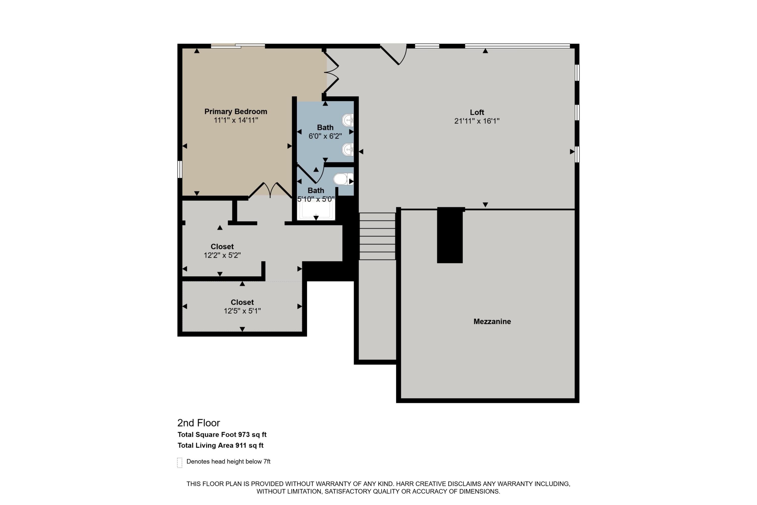 190 North Patterson Road Wayland, MI 49348 - Photo 54 of 54 190 Floor Plan- Second-Upper Level