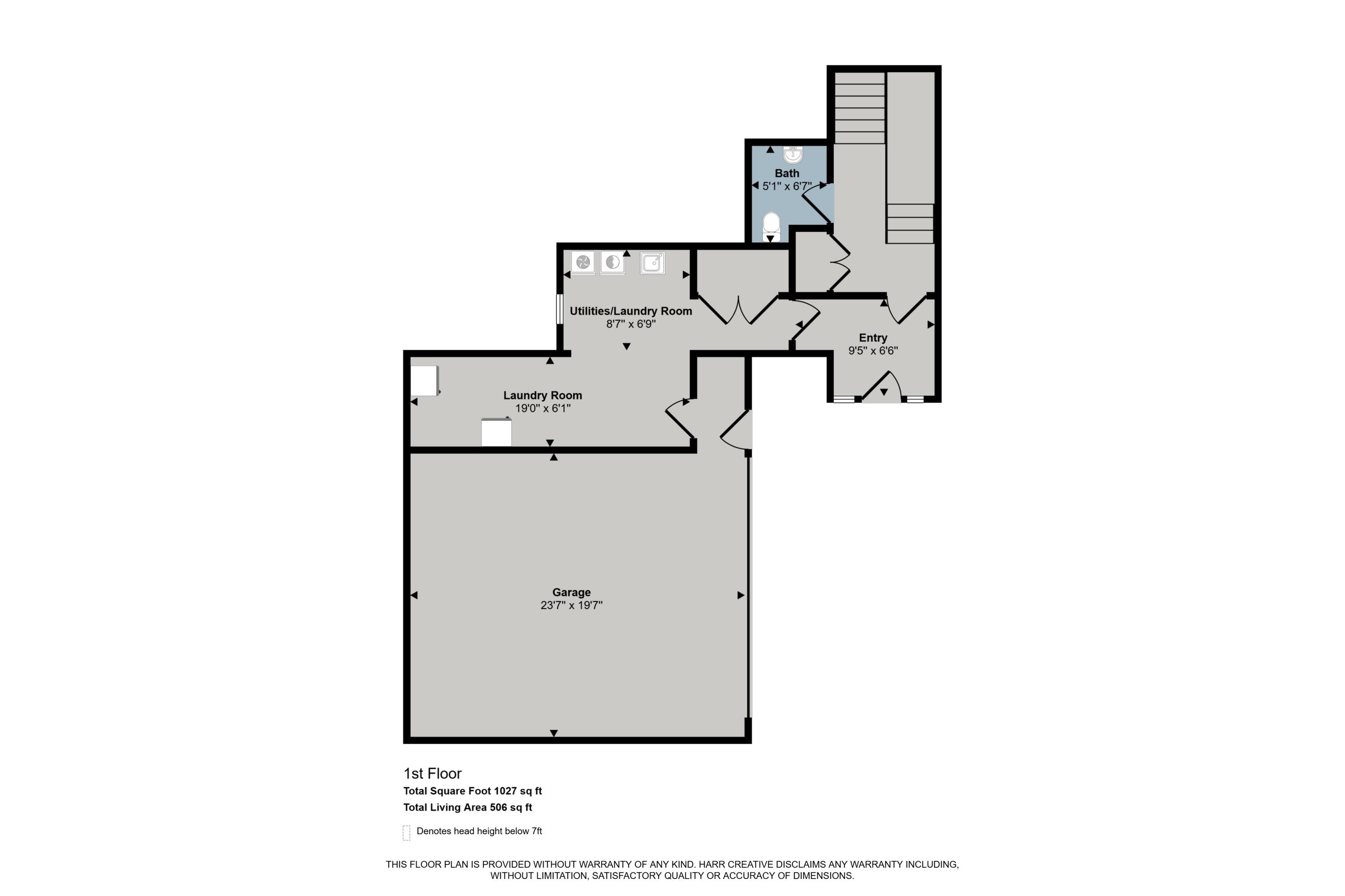 190 North Patterson Road Wayland, MI 49348 - Photo 53 of 54 190 Floor Plan- First-Main Floor