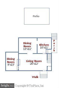 2302 Churchill Road Silver Spring, MD 20902 - Photo 28 of 30 Interior (General) Floor plan main level