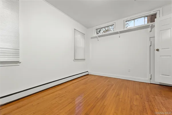 wooden floor in an empty room