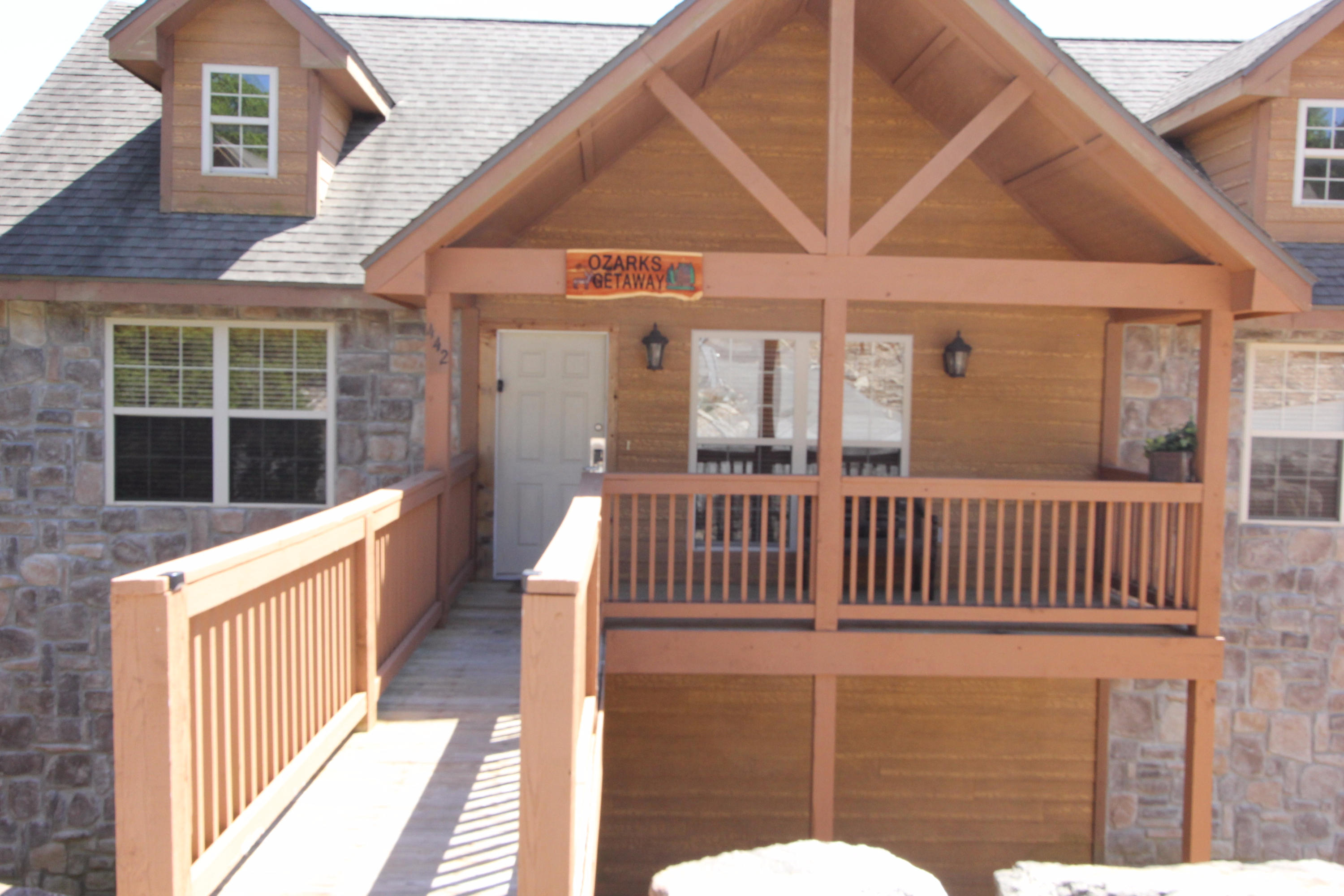 442 Baldknobber Drive, Unit 43 Reeds Spring, MO 65737 - Photo 1 of 1 Front of Lodge