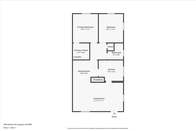 $165,000 | 1208 Hickman Road, Augusta, GA 30904
