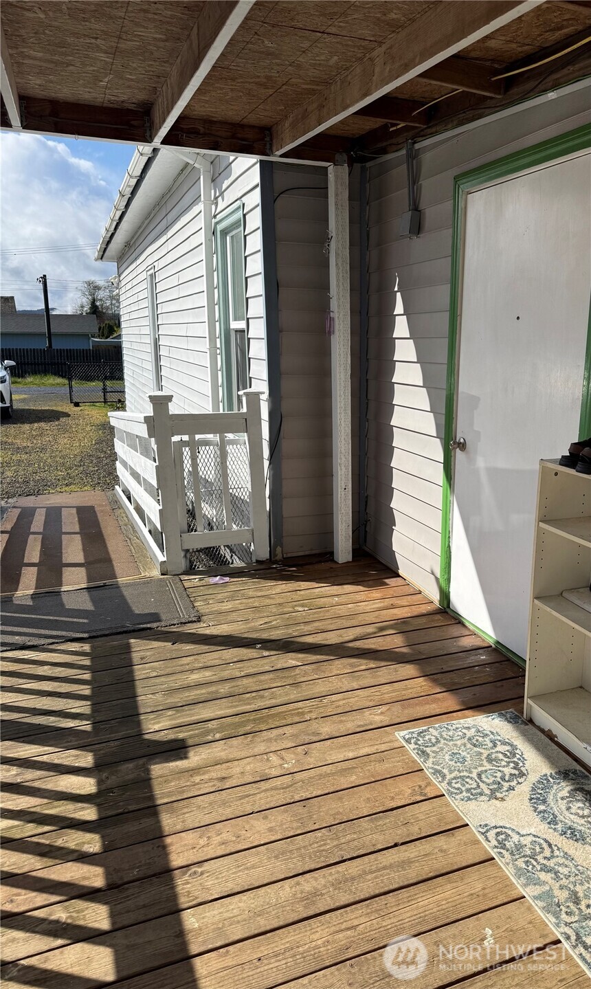 1919 Riddell Street Raymond, WA 98577 - Photo 15 of 25 a view of a backyard of the house