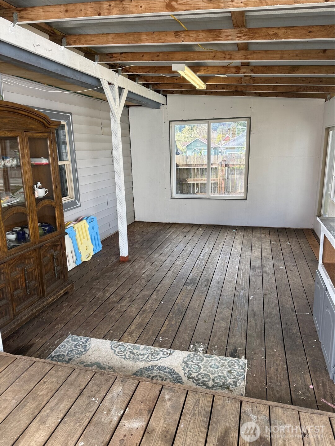 1919 Riddell Street Raymond, WA 98577 - Photo 16 of 25 a view of entryway with wooden floor