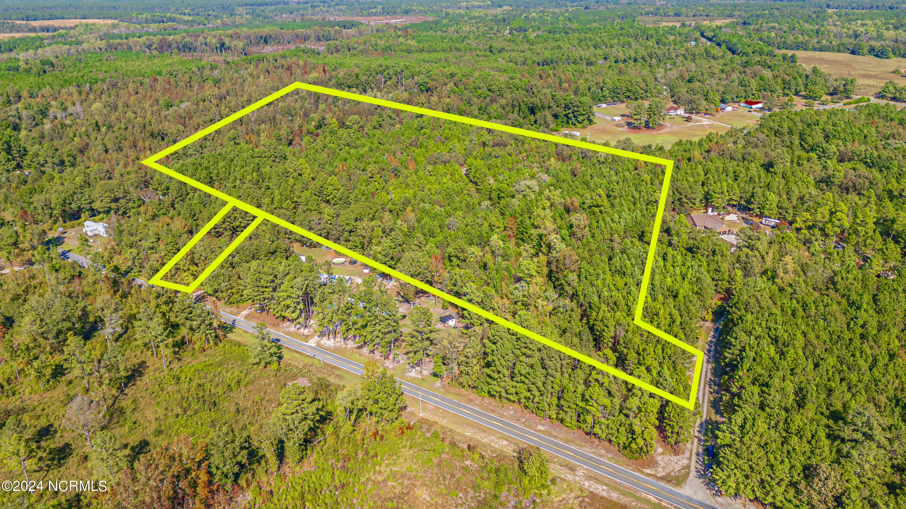 Tbd McAllister Road Marston, NC 28363 - Photo 4 of 12 Generally level land, wooded