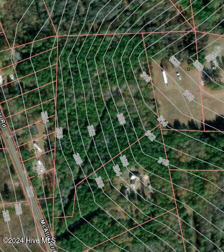 Tbd McAllister Road Marston, NC 28363 - Photo 7 of 12 Topo map showing gentle slope of lot