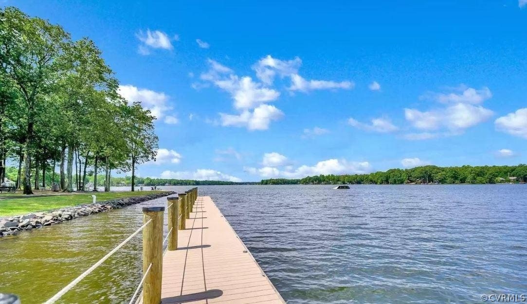 101 Indian Hills Road Locust Grove, VA 22508 - Photo 34 of 36 a view of a lake with a yard