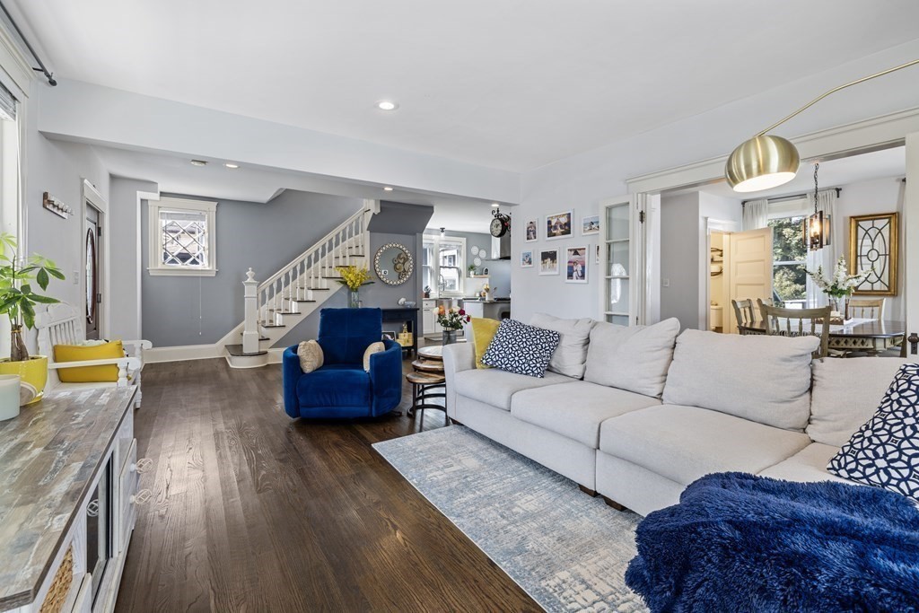 35 Jackson Street Saugus, MA 01906 - Photo 6 of 26 a living room with furniture and wooden floor