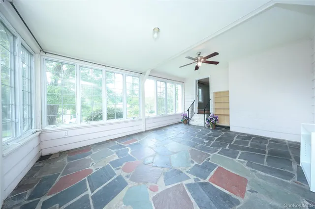 a very nice looking room with a large window