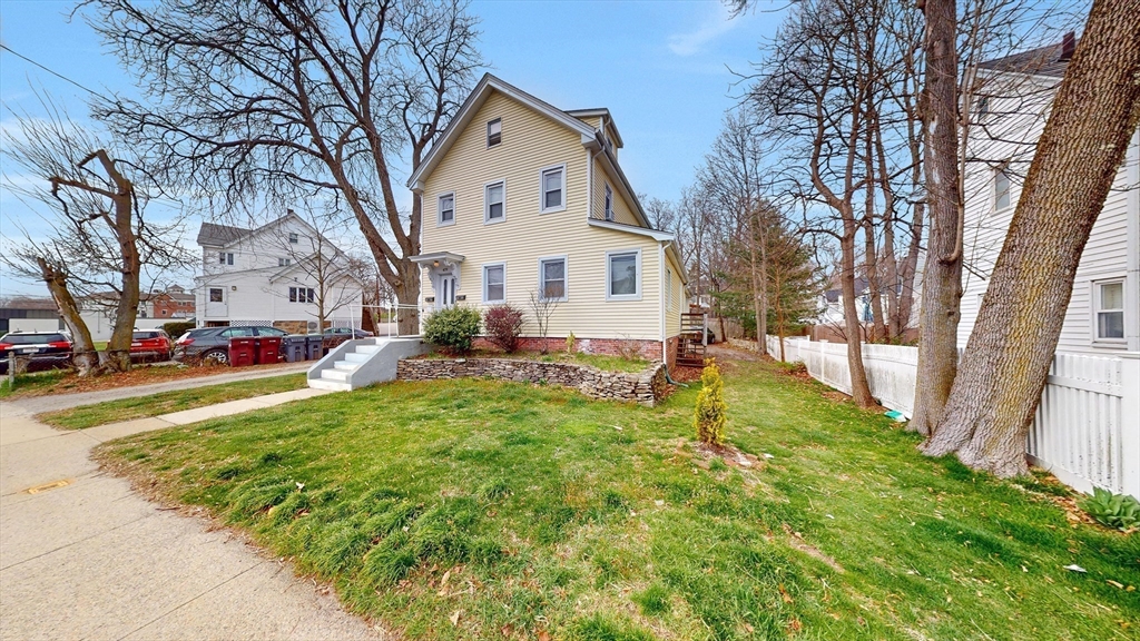 479 High Street Dedham, MA 02026 - Photo 20 of 22 a view of backyard of the house