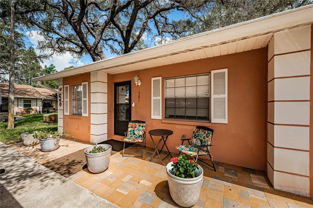 2250 Druid Road, Unit 501 Clearwater, FL 33764 - Photo 1 of 1 Front entry with upgraded pavers