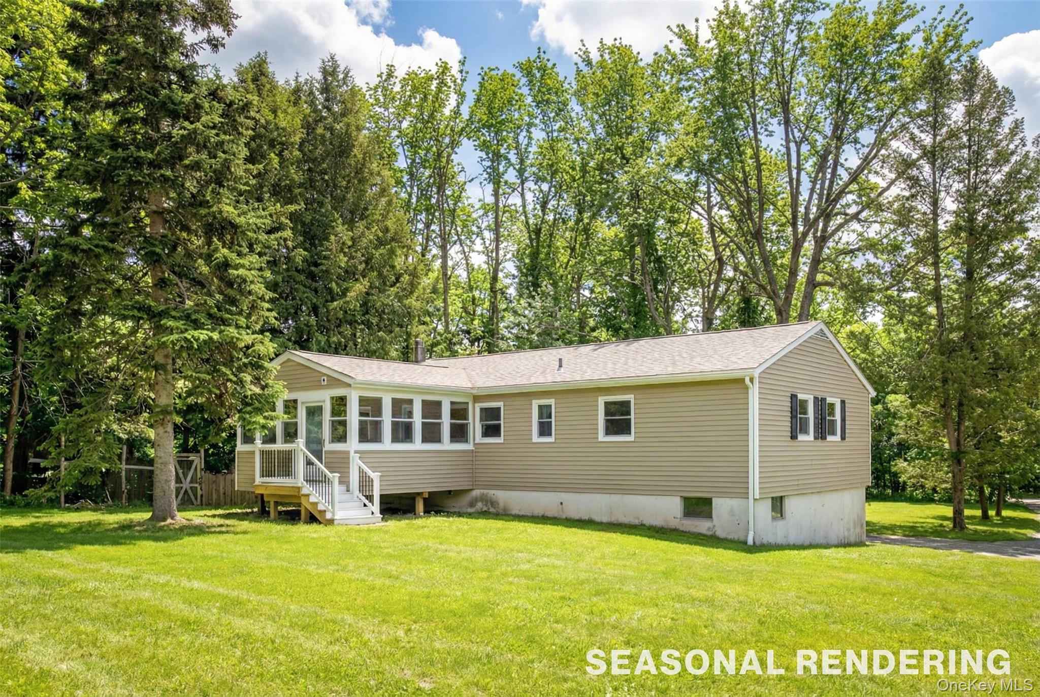 676-678 Oak Summit Road Millbrook, NY 12545 - Photo 17 of 22 a view of a house with a big yard